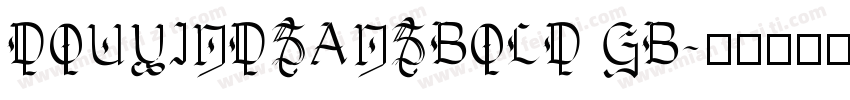 DOUYINDSANSBOLD GB字体转换